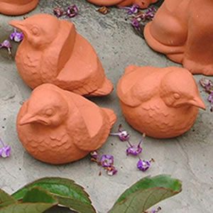 Terracotta Wine Keepers Australia Bird Pot Feet