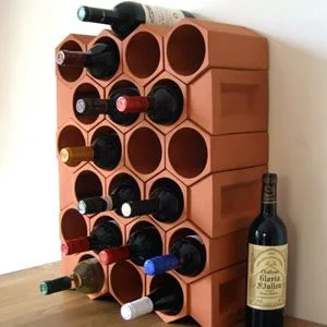 Keystone 24-Bottle Wine Rack Section