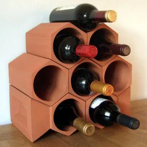 Keystone 8-Bottle Wine Rack Section